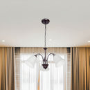 Lampara Colgante Metal Blanco