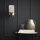 Lampara Techo Metal Blanco