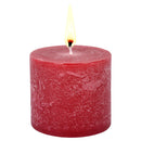 Vela Aromatica Manzana Y Canela Rojo