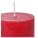 Vela Aromatica Manzana Y Canela Rojo
