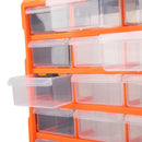 ORGANIZADOR C/SEPARACION 18 BINS TRANSP