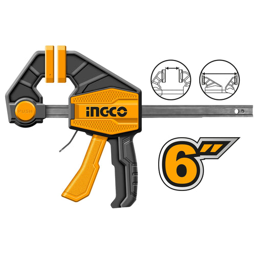 PRENSA SARGENTO RAPIDA INDUSTRIAL 63X150MM INGCO HQBC01601