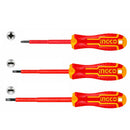 Set Destornilladores Industrial Aislado Vde Ph/Sl 3 Piezas Ingco Hkisd0308