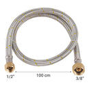Flexible Gas 3/8X1/2 100C H.Iz 2