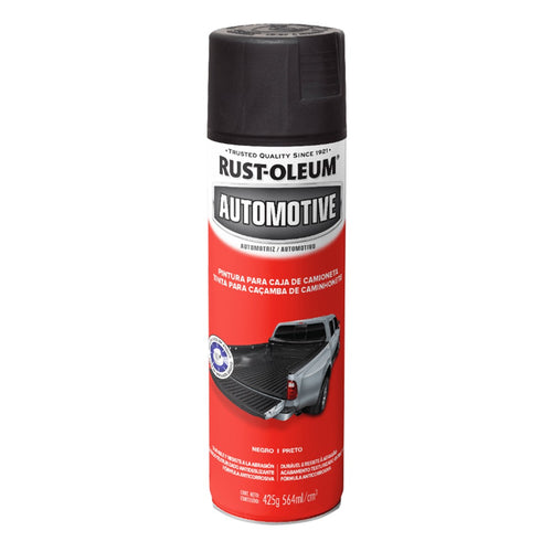 Pintura para Caja de Camioneta Pick up 425grs Negro Mate - Rust Oleum
