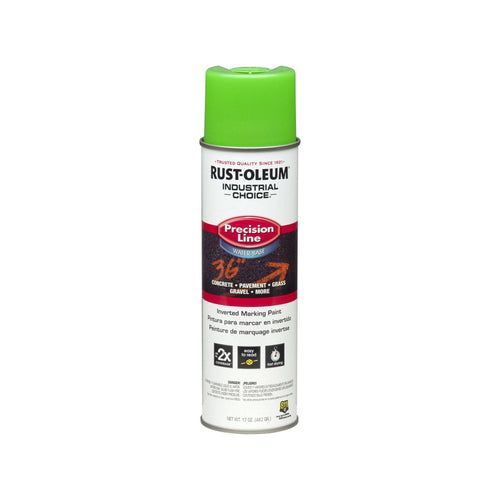 Pintura para demarcacion invertida base agua 1800 482grs Fluorescente Verde - Rust Oleum