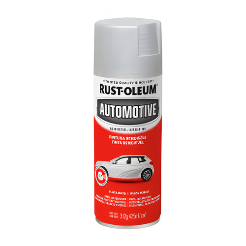 Pintura Automotriz removible Peel Coat 312grs Plata Mate - Rust Oleum
