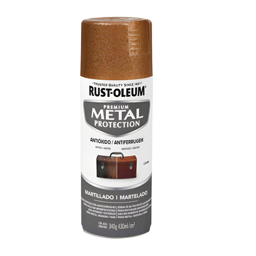 Pintura en Aerosol Metal Protection 340grs Martillado Cobre - Rust Oleum