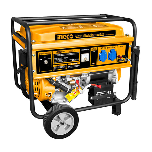GENERADOR A GASOLINA 5,5KW INGCO GE55003