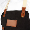 Pechera Asador Canvas Algodon 10 Onzas Negro (Impresion Full color)