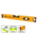 NIVEL DE 2 BURBUJAS 40CM INGCO SS HSL58040