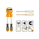 Set Destornillador Industrial Ph/Sl 2 Piezas Ingco Hsgt680208