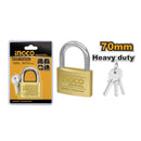 CANDADO DE SEGURIDAD INDUSTRIAL 70MM INGCO DBPL0702