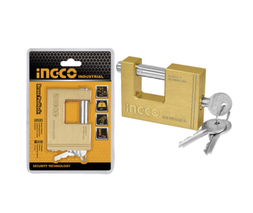 CANDADO DE SEGURIDAD BLOQUE TIPO C INDUSTRIAL 70MM INGCO DBBPL0702