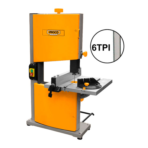 Sierra De Banda Electrica Industrial 350W Ingco Bas3502