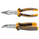 ALICATE PUNTA CURVA 160MM/6" INGCO HBNP08168