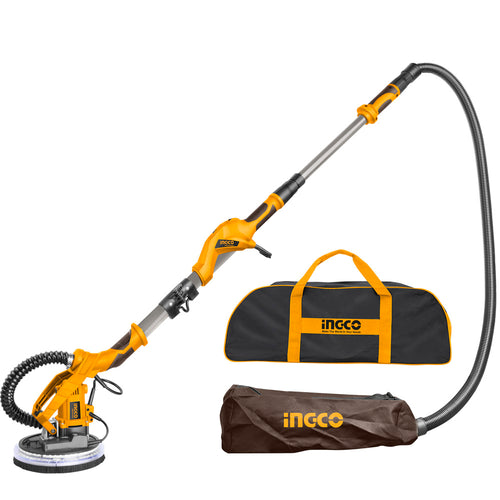 LIJADORA ROTO-ORBITAL PARA PARED Y TECHO INDUSTRIAL 1050W/225MM INGCO DWS10501