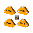 SET ESCUADRAS MAGNETICAS 4 PIEZAS 10LB INGCO AMWH4001