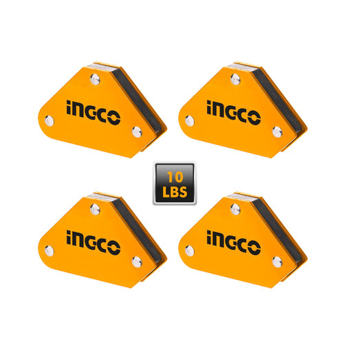 SET ESCUADRAS MAGNETICAS 4 PIEZAS 10LB INGCO AMWH4001
