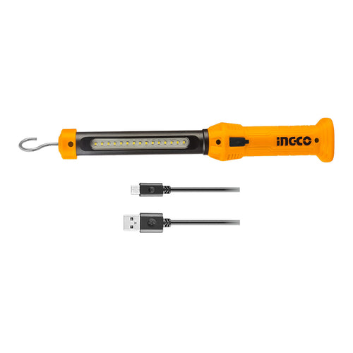 LAMPARA LED RECARGABLE 75-300LUM INGCO SS  HWLI35261