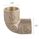 Codo Bronce So-So 1/2" 1U
