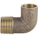 Codo Bronce So-He 1/2" 1U