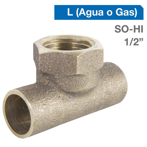 Terminal Bronce So-Hi 1/2" 1U