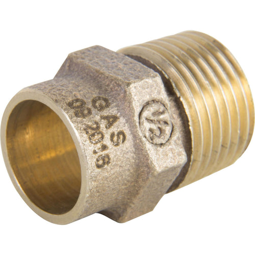 Terminal Bronce So-He 1/2" 1U