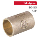 Copla Bronce So-So 1/2" 1U