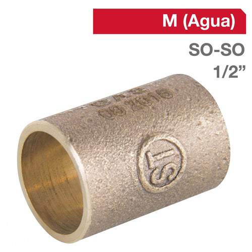Copla Bronce So-So 1/2" 1U