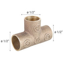 Tee Bronce So-So-So 1/2" 1U
