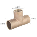 Tee Bronce So-So-Hi 1/2" 1U