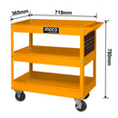 CARRO DE HERRAMIENTAS INDUSTRIAL METAL 3 NIVELES INGCO HPTCT031