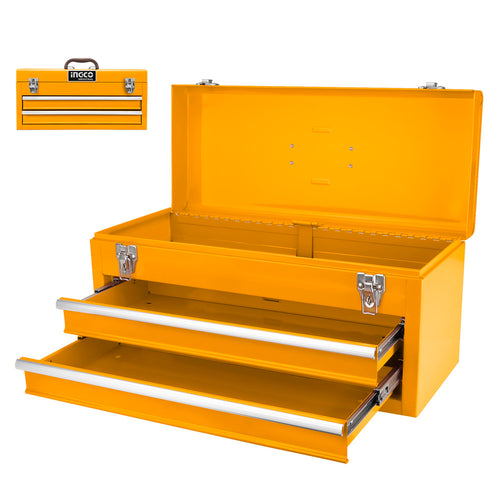 Caja De Herramientas Metalica Industrial 28Lt 520X218X243Mm Ingco Htb06