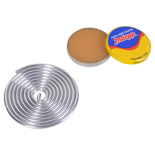 Soldadura 50% Estaños Con Pasta 1 M