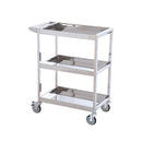 Carro Picking 3 Bandejas Acero Inoxidable 200kg - Sumo / Jumbo