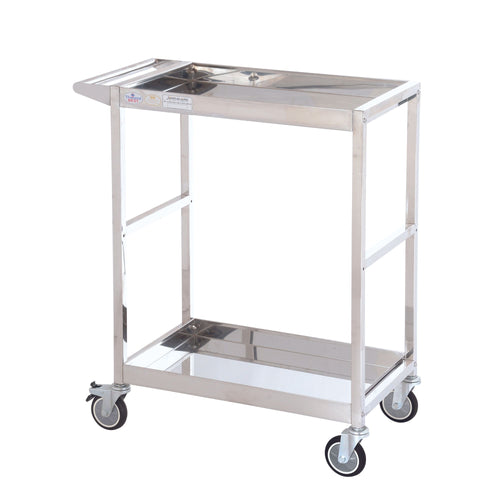 Carro Picking 2 Bandejas Acero Inoxidable 200kg - Sumo / Jumbo