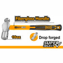 Martillo Punta De Bola Mango Fv 450Gr/16Oz Ingco Ss Hbphs8016