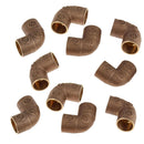 Codo Bronce So/So 1/2" 10 Un