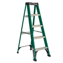 Escalera Fibra De Vidrio Tijera 5 Peldaños 1.55 Mts 175 Kg. Cuprum