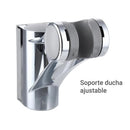 Soporte Ducha Barra Ajustable Cromado Baño