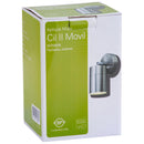 Aplique Cilindro Ii Metal Gris