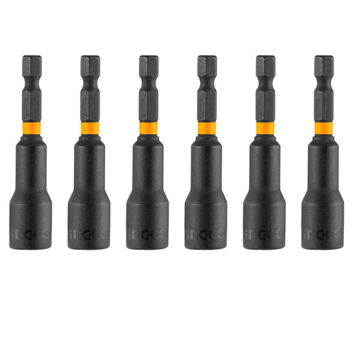 DADO HEXAGONAL MAGNETICO INDUSTRIAL 6 PIEZAS 6-12MM-1/4