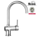 Monomando Cocina Vertical Milan Gris