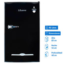 Frigobar Frio Directo 90 Litros Negro Lbf-90N