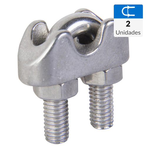 Abrazadera Para Cable Acero Inoxidable 3/16"