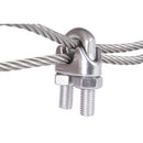 Abrazadera Para Cable Acero Inoxidable 3/16"