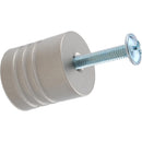 Perilla 20 Mm Niquel Mate