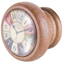 Perilla 40 Mm Madera Miel Reloj Colores