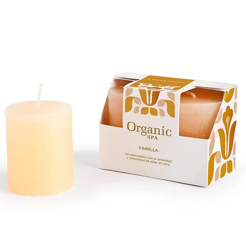 Pack De 2 Velas Votiva Vainilla